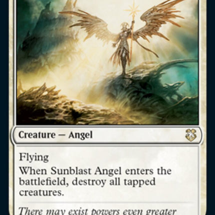 Sunblast Angel [Dungeons & Dragons: Adventures in the Forgotten Realms Commander]