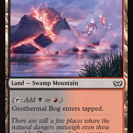Geothermal Bog [Duskmourn: House of Horror Commander]
