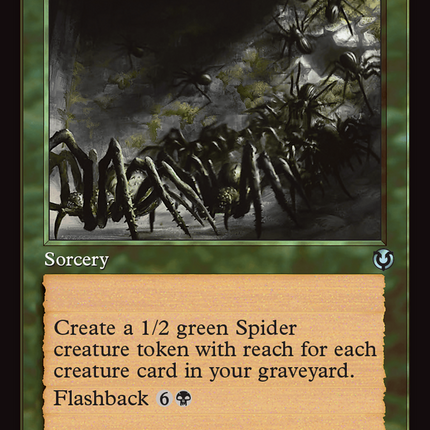 Spider Spawning (Retro Frame) [Innistrad Remastered]