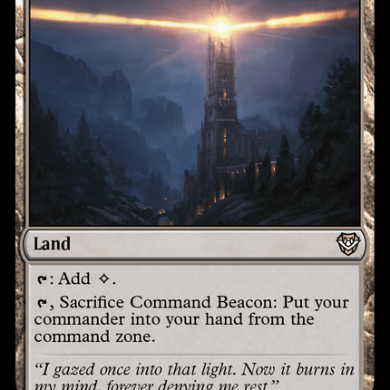 Command Beacon [Outlaws of Thunder Junction Commander]