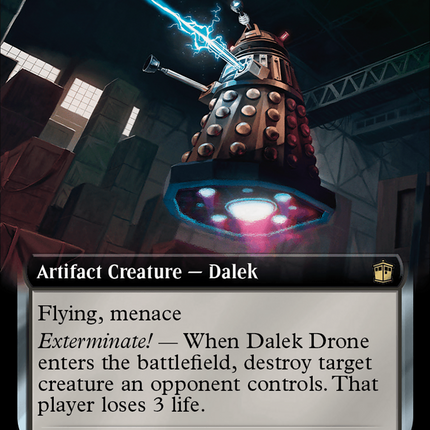 Dalek Drone (Extended Art) (Surge Foil) [Doctor Who]