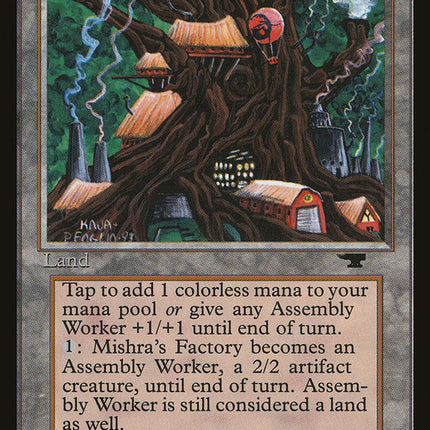 Mishra's Factory (Dark Green Background) [Antiquities]