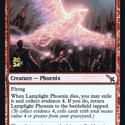 Lamplight Phoenix [Murders at Karlov Manor Prerelease Promos]