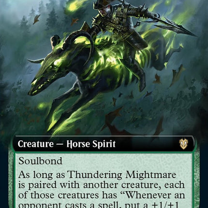 Thundering Mightmare (Extended Art) [Innistrad: Crimson Vow Commander]