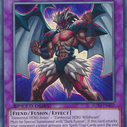 Evil HERO Wild Cyclone [SGX3-ENA23] Common