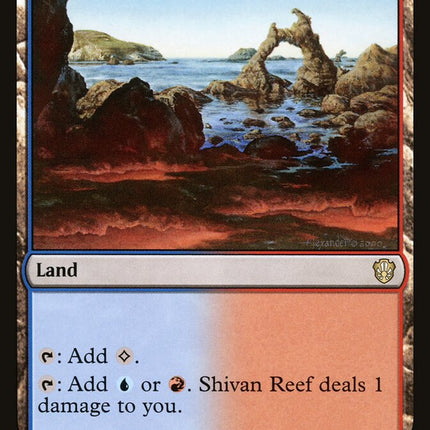 Shivan Reef [Secret Lair: Heads I Win, Tails You Lose]