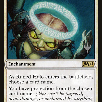 Runed Halo (Promo Pack) [Core Set 2021 Promos]