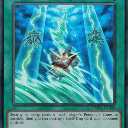 Pendulum Storm [PEVO-EN035] Super Rare