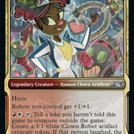 Pietra, Crafter of Clowns (Showcase) [Unfinity]