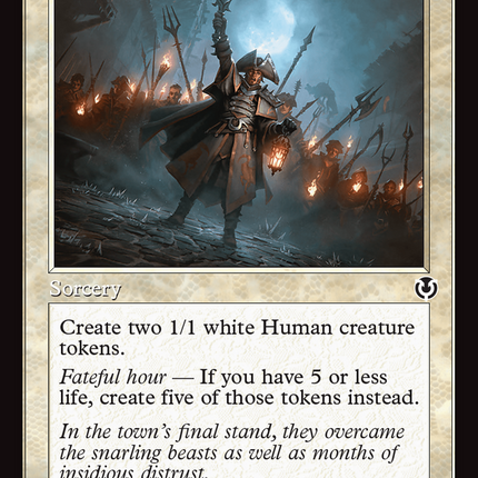 Gather the Townsfolk (Retro Frame) [Innistrad Remastered]
