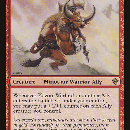 Kazuul Warlord [Zendikar]