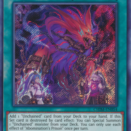 Abomination's Prison [CHIM-EN054] Secret Rare