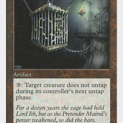 Barl's Cage [Fifth Edition]