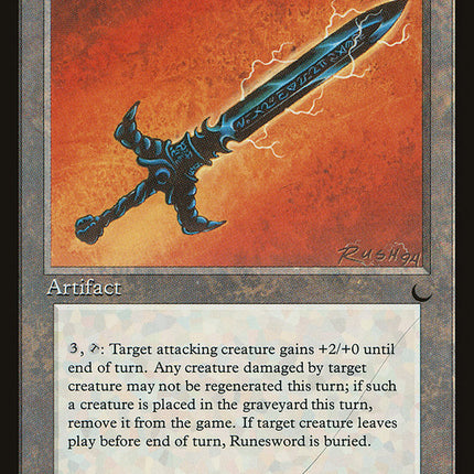Runesword (Misprinted) [The Dark]