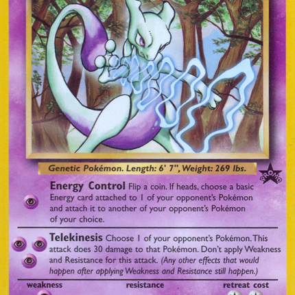 Mewtwo (12) [Wizards of the Coast: Black Star Promos]