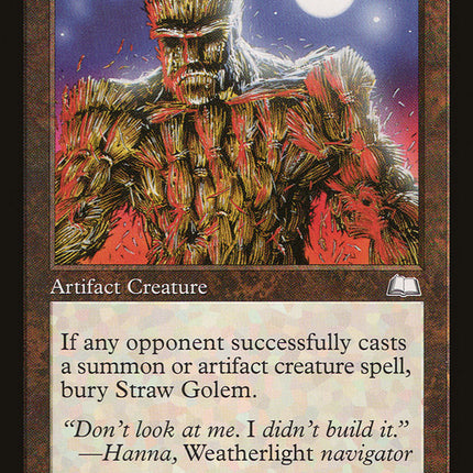 Straw Golem [Weatherlight]