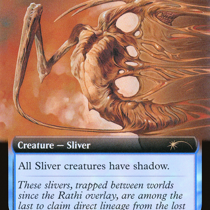 Shadow Sliver (Extended Art) [Secret Lair Drop Promos]