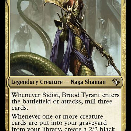 Sidisi, Brood Tyrant [Commander Masters]