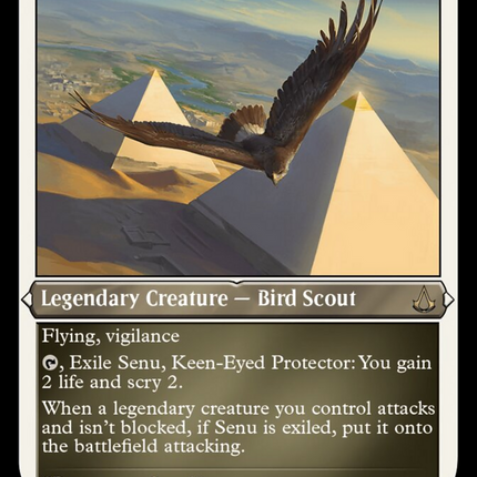 Senu, Keen-Eyed Protector (Foil Etched) [Assassin's Creed]