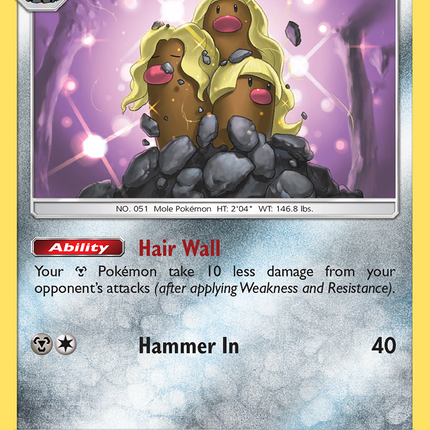 Alolan Dugtrio (122/214) [Sun & Moon: Unbroken Bonds]