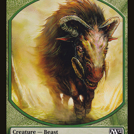 Beast Token [Magic 2012 Tokens]