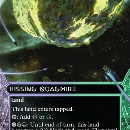 Hissing Quagmire (0019) (Borderless) [Edge of Eternities: Stellar Sights]