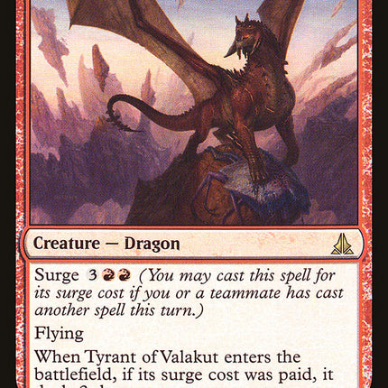 Tyrant of Valakut (Intro Pack) [Oath of the Gatewatch Promos]
