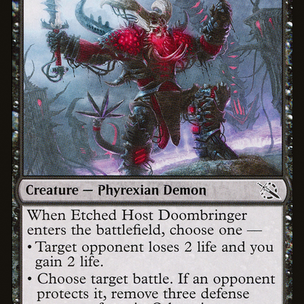 Etched Host Doombringer [March of the Machine]