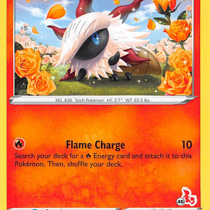 Larvesta (23/198) (Cinderace Stamp #46) [Battle Academy 2022]