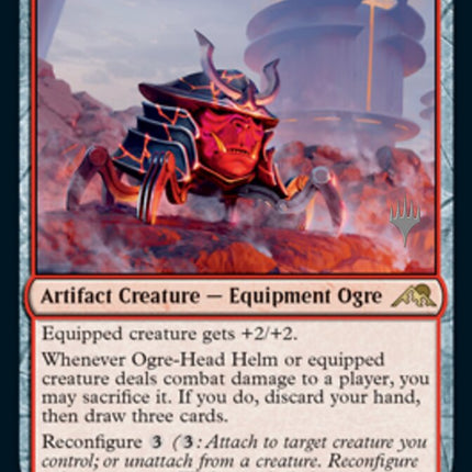 Ogre-Head Helm (Promo Pack) [Kamigawa: Neon Dynasty Promos]