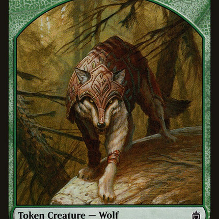 Wolf Token (016/019) [Commander Anthology Tokens]