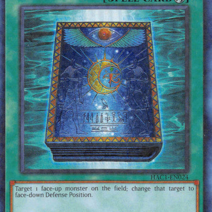 Book of Moon (Duel Terminal) [HAC1-EN024] Parallel Rare