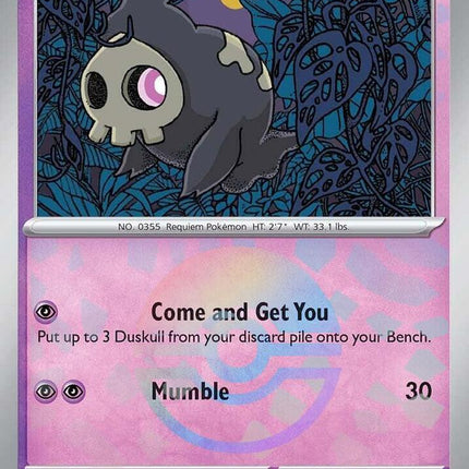 Duskull (035/131) (Poke Ball Pattern) [Scarlet & Violet: Prismatic Evolutions]