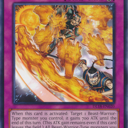 Fire Formation - Tensen (Purple) [DL18-EN020] Rare