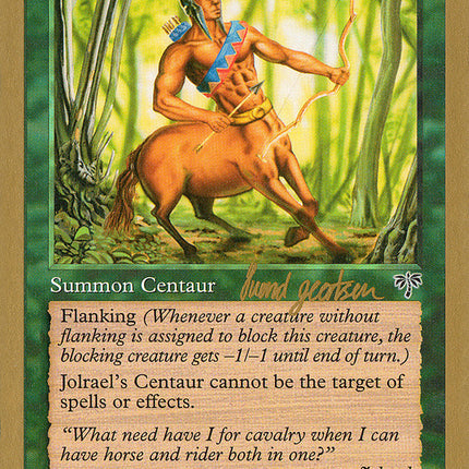 Jolrael's Centaur (Svend Geertsen) [World Championship Decks 1997]