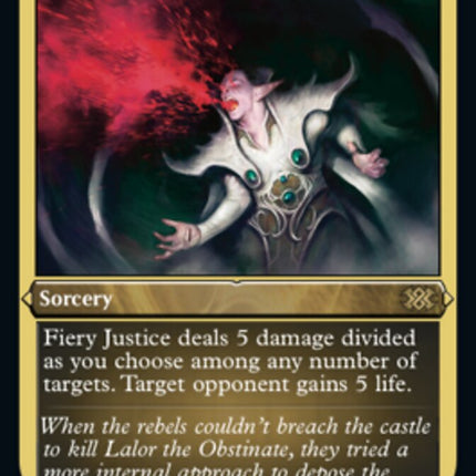 Fiery Justice (Foil Etched) [Double Masters 2022]