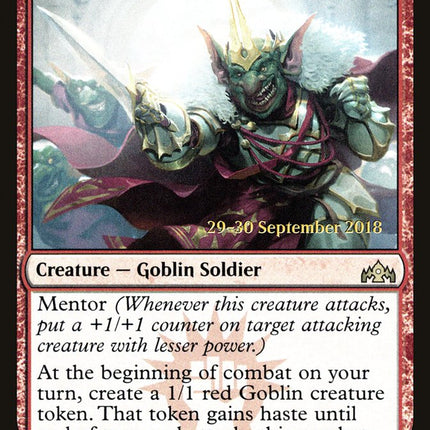 Legion Warboss [Guilds of Ravnica Prerelease Promos]
