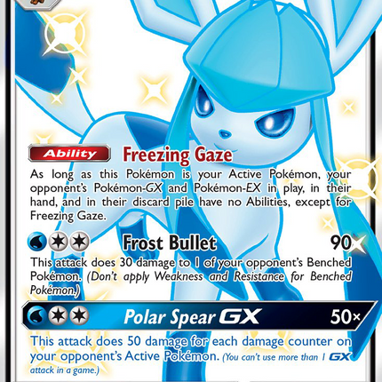 Glaceon GX (SV55/SV94) [Sun & Moon: Hidden Fates - Shiny Vault]
