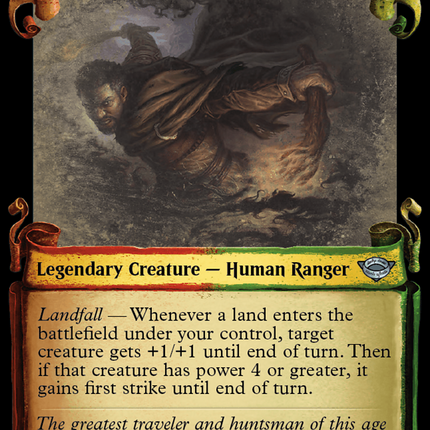Strider, Ranger of the North [The Lord of the Rings: Tales of Middle-Earth Showcase Scrolls]