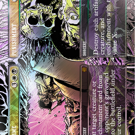 Crime // Punishment (Textured Foil) [Outlaws of Thunder Junction: Breaking News]