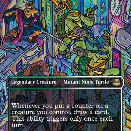 Mikey & Leo, Chaos & Order (Borderless) [Teenage Mutant Ninja Turtles]