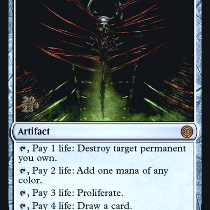 Staff of Compleation [Phyrexia: All Will Be One Prerelease Promos]