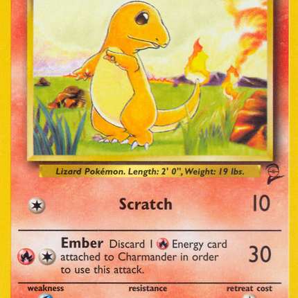 Charmander (69/130) [Base Set 2]