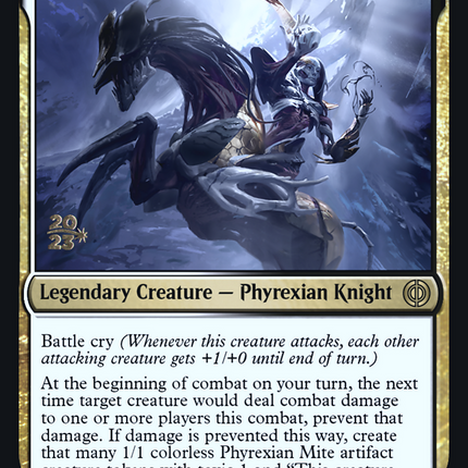 Ria Ivor, Bane of Bladehold [Phyrexia: All Will Be One Prerelease Promos]