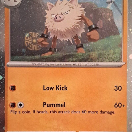 Primeape (107/193) (Cosmos Holo) [Scarlet & Violet: Paldea Evolved]