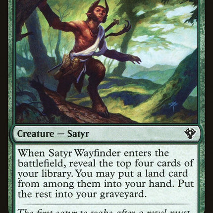 Satyr Wayfinder [Commander 2020]