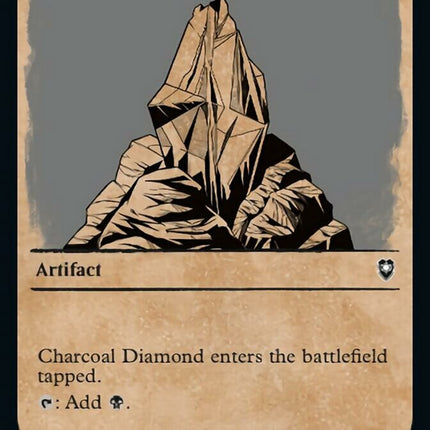 Charcoal Diamond (Showcase) [Commander Legends: Battle for Baldur's Gate]