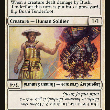 Bushi Tenderfoot // Kenzo the Hardhearted [Champions of Kamigawa]
