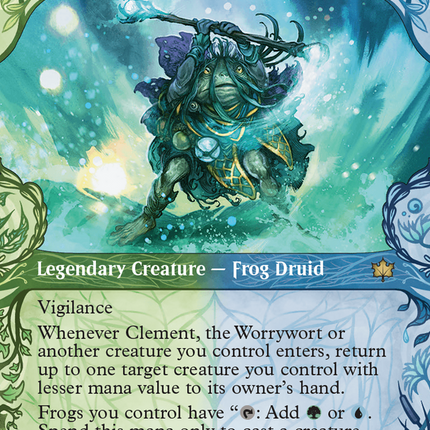 Clement, the Worrywort (Showcase) [Bloomburrow]