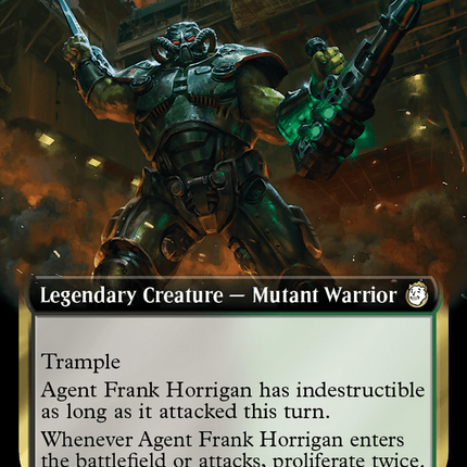 Agent Frank Horrigan (Extended Art) (Surge Foil) [Fallout]